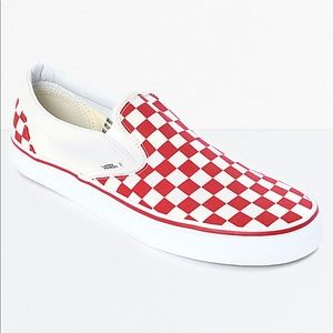 Vans Checkered Slip Ons